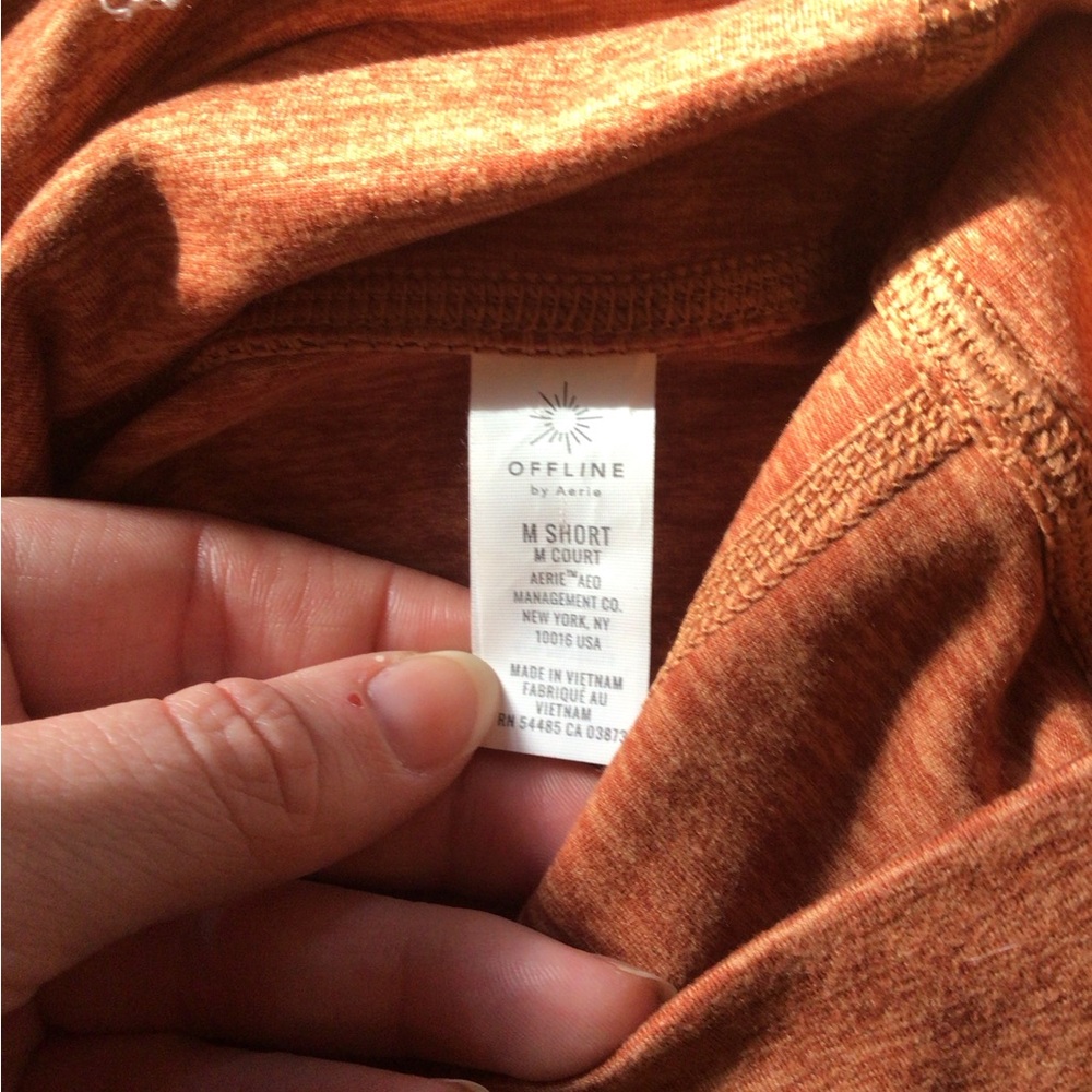 Offline Aerie Orange High-Waisted Leggings - Picture 4 of 4